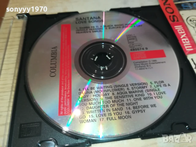 SANTANA CD 0808251529, снимка 2 - CD дискове - 51299192