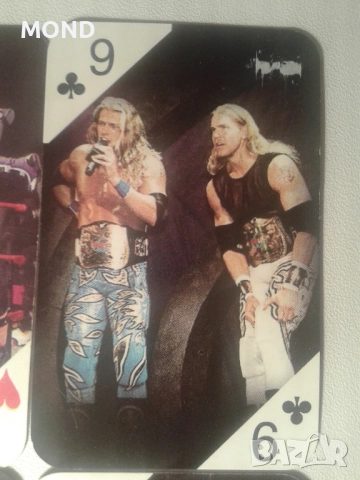 Стари карти с кечисти - WWE, снимка 13 - Колекции - 52866818