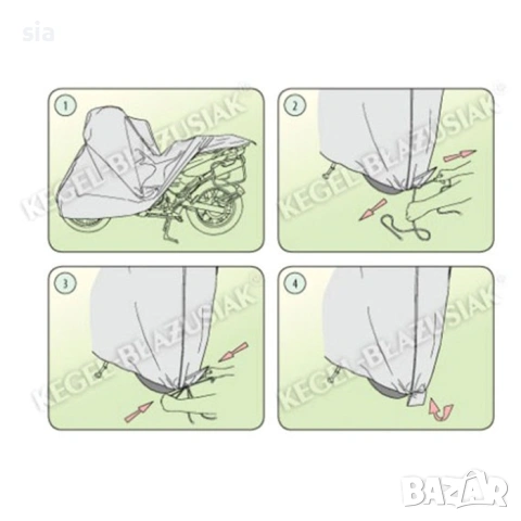 Покривало за мотор, скутер, размер XL, снимка 2 - Аксесоари и консумативи - 51058938