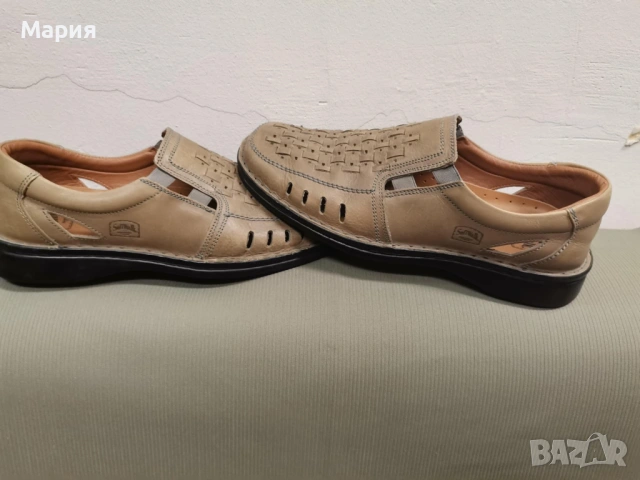 Анатомични кожени мъжки обувки SOFTWALK № 42, снимка 3 - Ежедневни обувки - 53530239