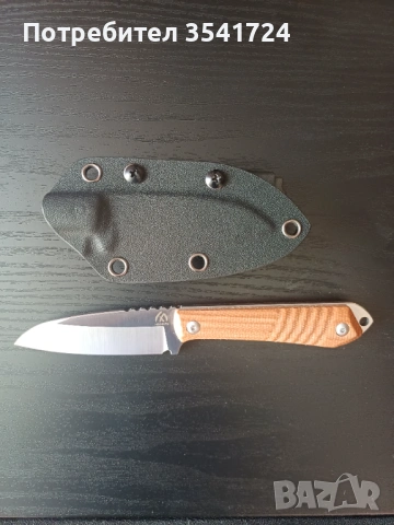 Нов нож стомана Sandvik 14С28N 