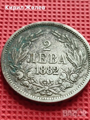 СРЕБЪРНА МОНЕТА 2 лева 1882г. КНЯЖЕСТВО БЪЛГАРИЯ СЪЕДИНЕНИЕТО ПРАВИ СИЛАТА ЗА КОЛЕКЦИЯ 40743, снимка 6 - Нумизматика и бонистика - 42505099