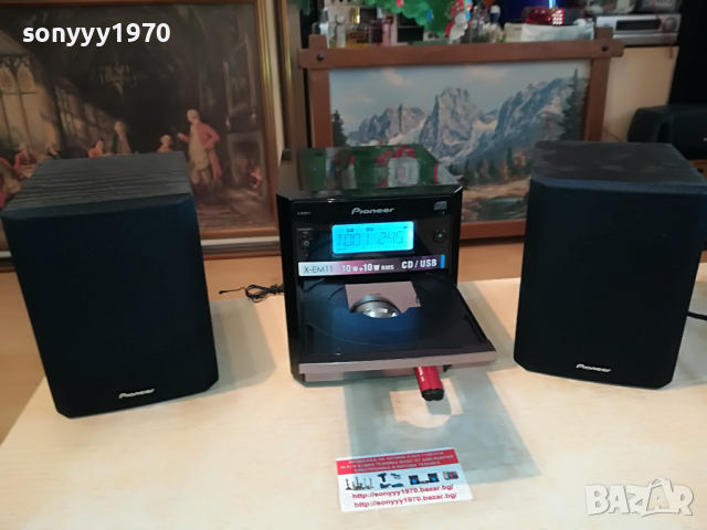 pioneer usb tuner cd ampli+колони 1404220906, снимка 4 - Аудиосистеми - 36452066