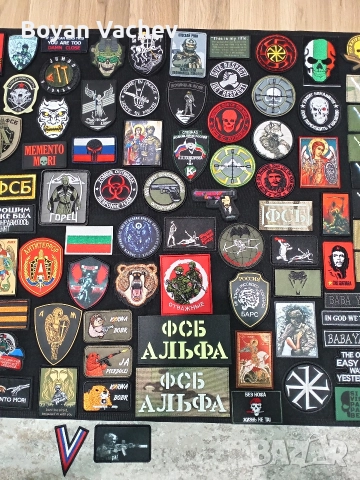 Ново зареждане военни/тактически велкро нашивки , снимка 4 - Екипировка - 51508280