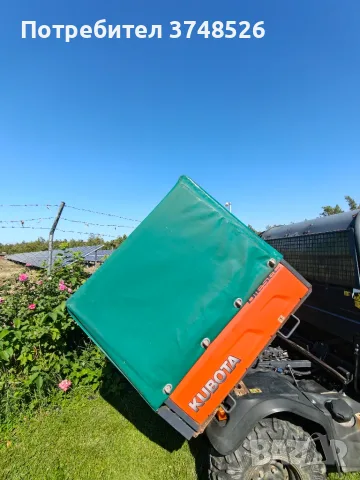ПРОДАВА СЕ KUBOTA RTV 900 4x4 – ДИЗЕЛ – ЕДИН СОБСТВЕНИК – МНОГО ДОПЪЛНИТЕЛНО ОБОРУДВАНЕ! , снимка 4 - Селскостопанска техника - 55751025