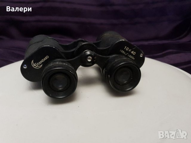 Стар Бинокъл Standart 10×40, снимка 6 - Антикварни и старинни предмети - 40748845