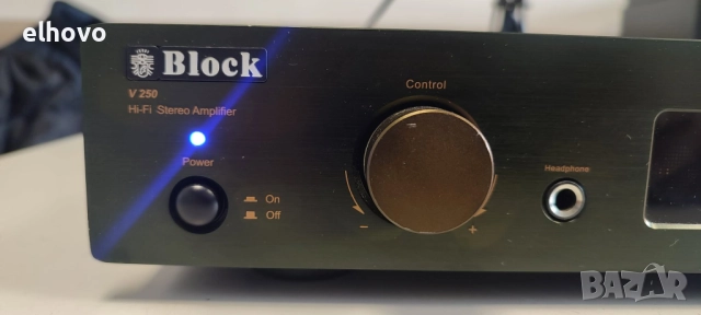 Стерео усилвател Block V250, снимка 5 - Ресийвъри, усилватели, смесителни пултове - 52637266
