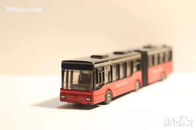 1:87 H0 SCHUCO MAN АВТОБУС КОЛИЧКА МОДЕЛ, снимка 4 - Колекции - 51300182