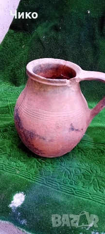 2бр глинени гърнета и една стомна, снимка 2 - Антикварни и старинни предмети - 53865581