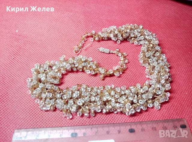 ВПЕЧАТЛЯВАЩА СТАРА МЪНИСТЕНА ОГЪРЛИЦА МАЙСТОРСКА РЪЧНА ИЗРАБОТКА РЕТРО НАКИТ 47270, снимка 8 - Антикварни и старинни предмети - 47298545