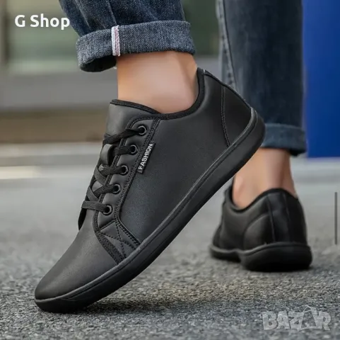 Barefoot Мъжки боси обувки черни маратонки водоустойчиви, снимка 2 - Маратонки - 47750293