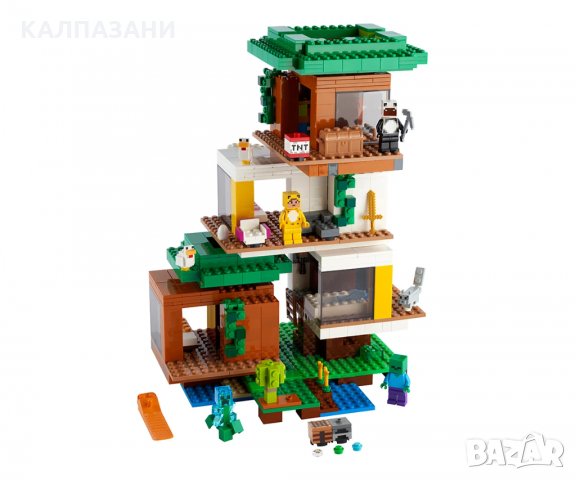 LEGO® Minecraft™ 21174 - Модерната дървесна къща, снимка 3 - Конструктори - 35878012