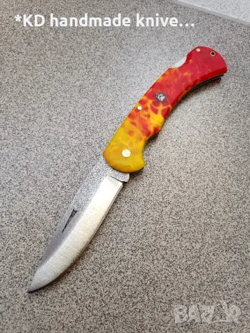 Сгъваем нож ръчно изработен