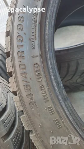 Зимни гуми Kumho 245/40 R19, снимка 4 - Гуми и джанти - 56056188