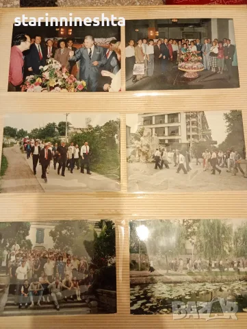 стари снимки Уникален архив 1988 Турнето на Ансамбъл ПИРИН в Китай – Проф Кирил Стефанов фолклор 
