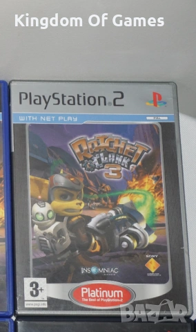 Игри за PS2 50 Cent Bulletproof/Ratchet & Clank 3/Star Wars/X-Men 2: Wolverine's Revenge, снимка 3 - Игри за PlayStation - 45572450