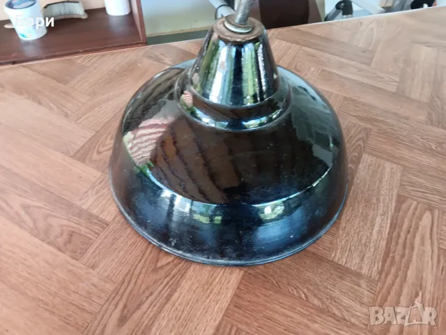 Метална стара лампа за таван, снимка 8 - Други ценни предмети - 50144022