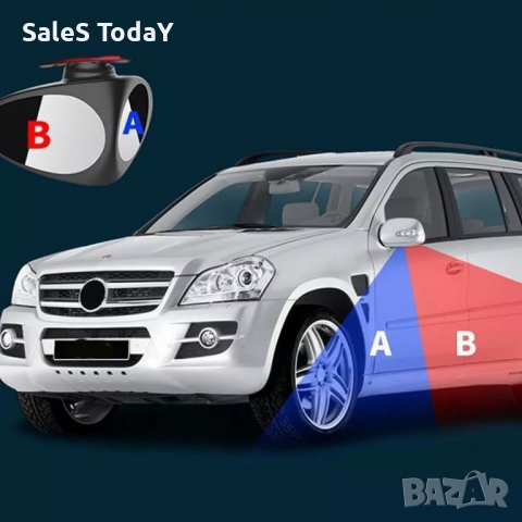 Огледало мъртва точка , 1бр., 7,5*5,5см, , снимка 4 - Аксесоари и консумативи - 36443358