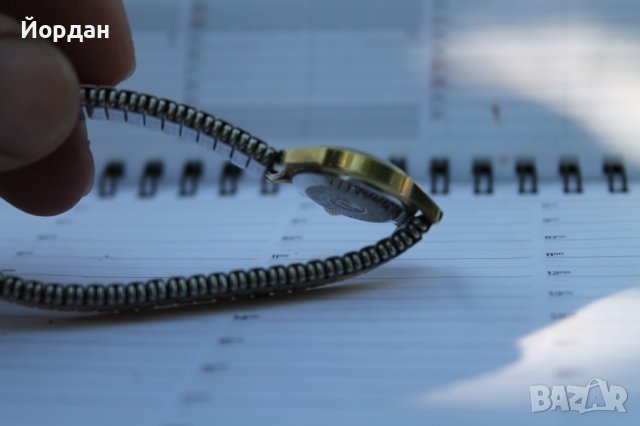 Швейцарски дамски часовник ''Roamer'' /Anfibio/ позлатен, снимка 6 - Дамски - 41435531