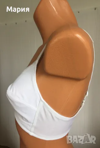 80 Б Нов Triumph Pretty Comfort N Сутиен Триумф Мека Чашка Без Банел, снимка 15 - Бельо - 47317354