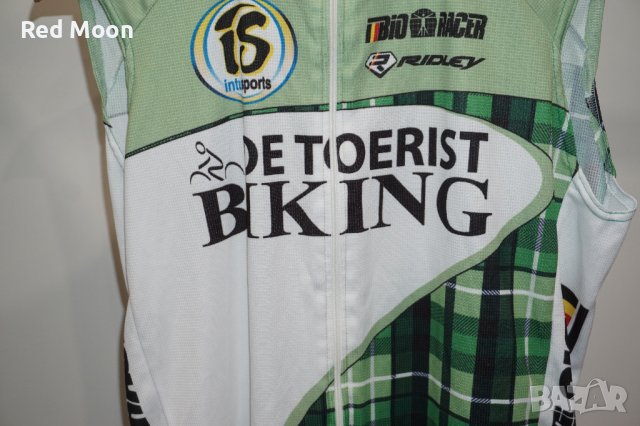 Колоездачна жилетка Wind Vest Bio-Racer Ridley De Toerist Biking, снимка 4 - Спортна екипировка - 42142882