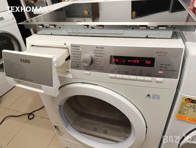 Сушилня AEG клас А++ инверторен мотор, термопомпа 7кг. , снимка 4 - Сушилни - 52447823