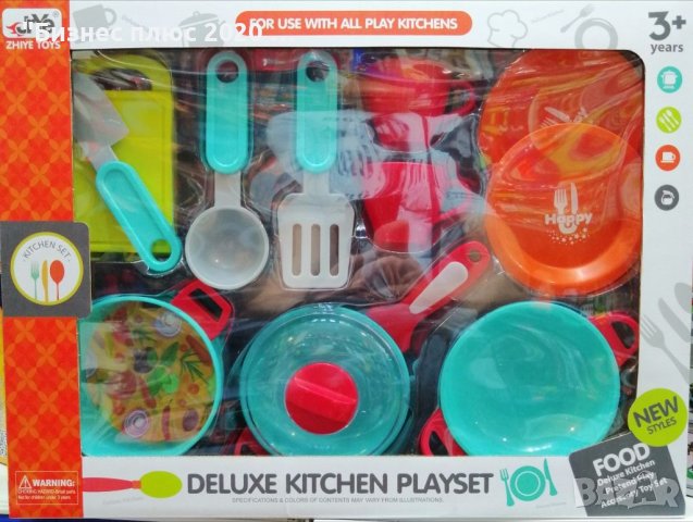 Детски комплект за готвене с професионални прибори, и тенджери, снимка 1 - Образователни игри - 40845258