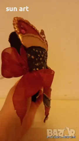 венецианска ,бална маска -Пеперуда, снимка 4 - Колекции - 48782496