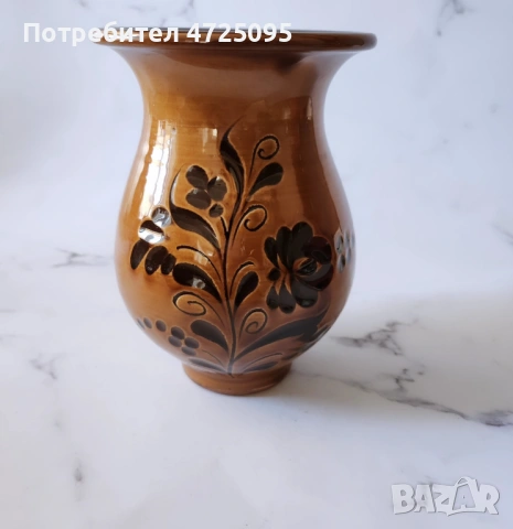 Керамична ваза, снимка 3 - Вази - 53783690