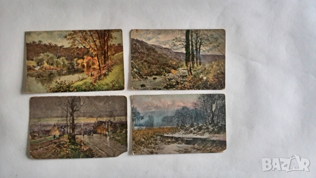 стари френски пощенски картички, снимка 16 - Филателия - 36338090