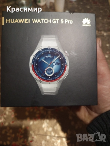 Продавам нов смарт часовник HUAWEI GT5PRO, снимка 4 - Мъжки - 52809591