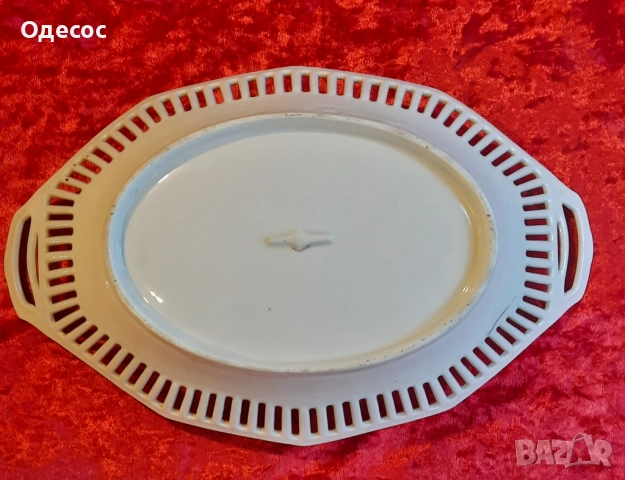 Две германски антикварни порцеланови чинии WWI 1914-16 г, снимка 7 - Антикварни и старинни предмети - 51989861