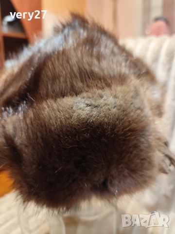 дамски шапки  яки маншони от норка, снимка 5 - Шапки - 52637331