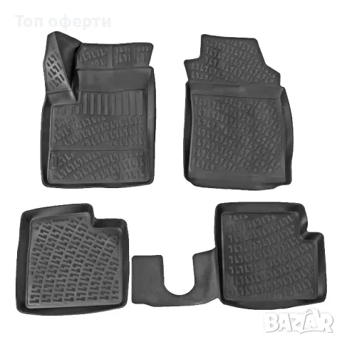 Гумени стелки RizLine съвместими с Fiat 500 11-19