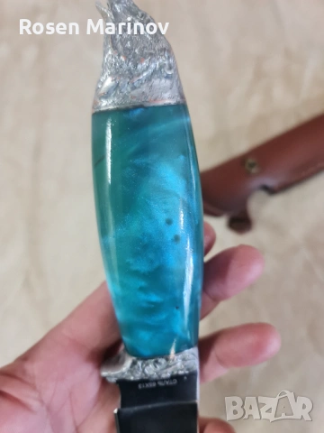 Ръчно изработен нож от стомана 65×13 инструментална скалпелна стомана руска ножът е закален на 56 / , снимка 9 - Ножове - 53174561