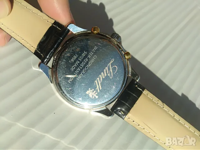 Lindt Chronograph quartz , снимка 4 - Мъжки - 50346019