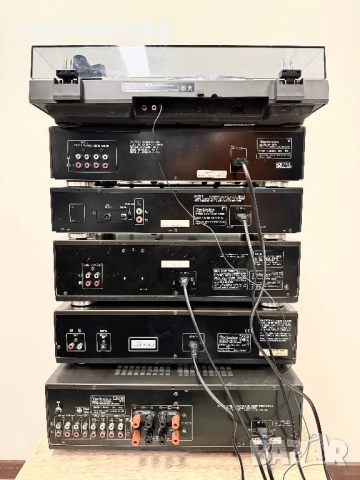 🔊ТОП ретро аудио система - сет TECHNICS Class AA - усилвател, CD, триглав дек и тунер, грамофон, снимка 7 - Аудиосистеми - 52855735