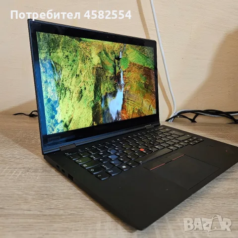 ​ПРОДАВАМ LENOVO THINKPAD X1 YOGA I7 / 16GB / TOUCH SCREEN, снимка 2 - Лаптопи за работа - 56012257