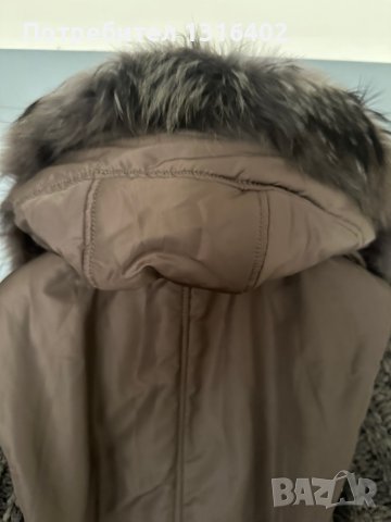 Зимно яке с естествен косъм, размер S, снимка 4 - Якета - 42161040