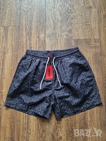 Страхотни мъжки къси шорти за плаж HUGO BOSS бански размер S,M, L,XL,2XL, 3XL една 60лв , снимка 12 - Бански - 50091615