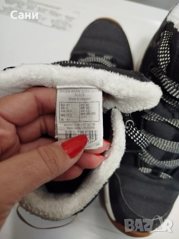 Водоустойчиви обувки 40номер, снимка 4 - Мъжки боти - 51971517