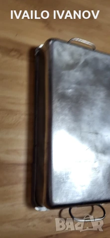 Тава на Хром Силистра дебела неръждавеика алпака , снимка 4 - Съдове за готвене - 51047064