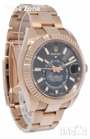 Rolex Sky-Dweller 42mm Everose Gold Dark Rhodium Dial Automatic Различни Варианти, снимка 10 - Мъжки - 48183537