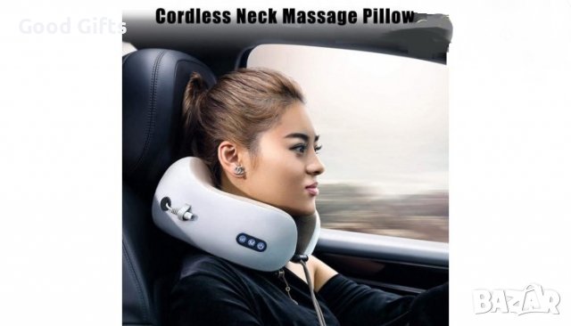 U-Масажор за врат, рамене и гръб с три функции, снимка 5 - Масажори - 39296849