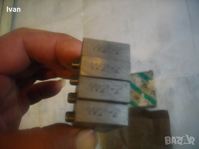 1 1/2"-2" цол нови резбонарезни ножове чехославашки на NAREX за винторезка JOPAL 2 за резби на тръби, снимка 17 - Други инструменти - 52720849