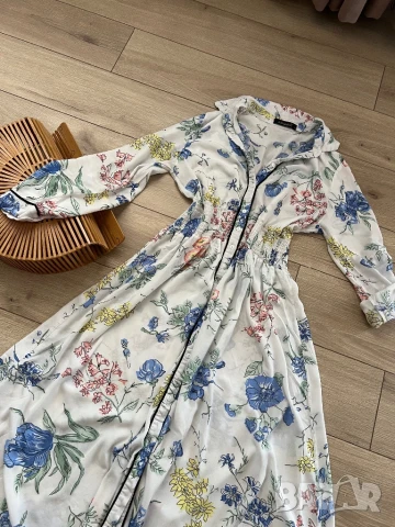 Дълга цветна рокля, снимка 2 - Рокли - 50748002