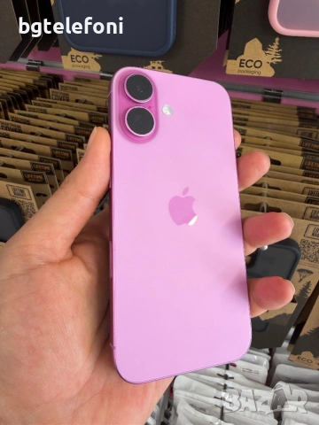 iPhone 16 128 pink , на няколко зареждания,неразличим от нов, 11 месеца гаранция,100% батерия, снимка 8 - Apple iPhone - 53856780