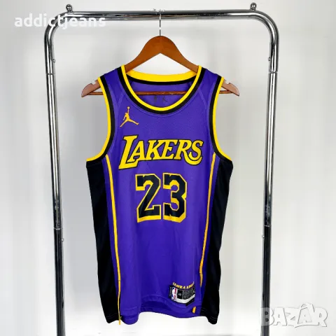 Мъжки потник Nike LA Lakers Lebron James  размер XL , снимка 1 - Спортни дрехи, екипи - 49148162