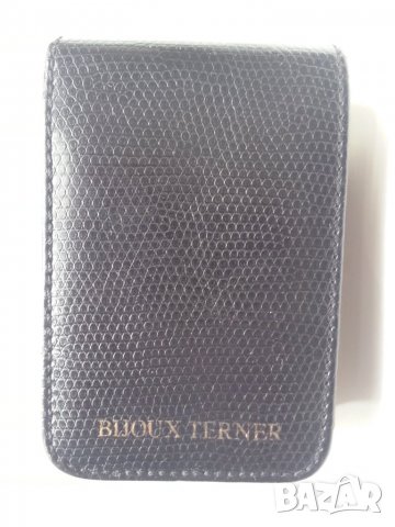 кожена табакера (змийска кожа) за цигари 80 мм, качествена, дизайнерска, снимка 3 - Табакери - 34315179