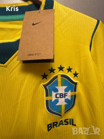 Оригинален Nike футболен екип на Бразилия, снимка 2 - Футбол - 56255067